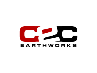 C2C earthworks logo design by akhi