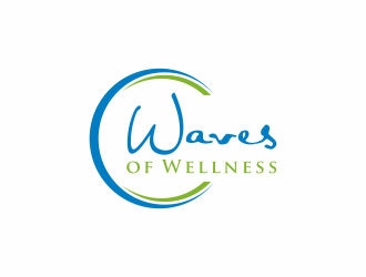 Waves of Wellness logo design by ammad