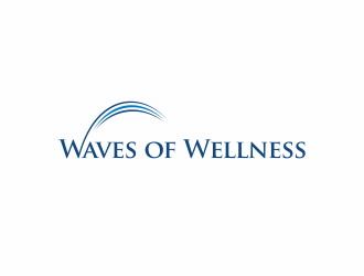 Waves of Wellness logo design by ammad