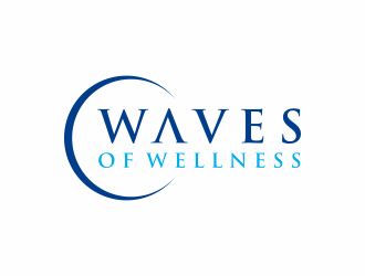 Waves of Wellness logo design by ammad