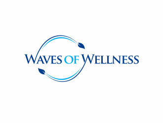 Waves of Wellness logo design by ammad