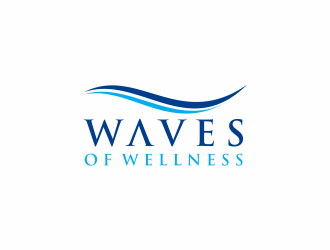 Waves of Wellness logo design by ammad