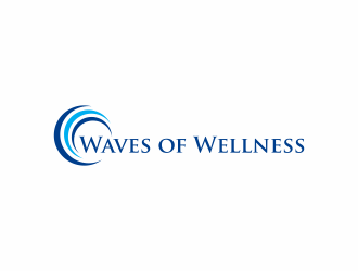 Waves of Wellness logo design by ammad