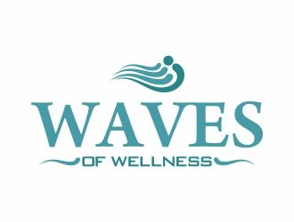 Waves of Wellness logo design by naldart