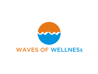 Waves of Wellness logo design by Diancox