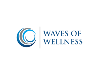 Waves of Wellness logo design by ammad