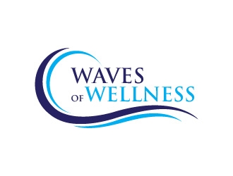 Waves of Wellness logo design by usef44