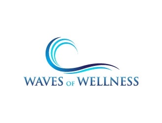 Waves of Wellness logo design by usef44