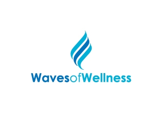 Waves of Wellness logo design by Marianne