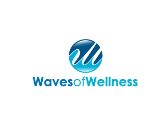 Waves of Wellness logo design by Marianne