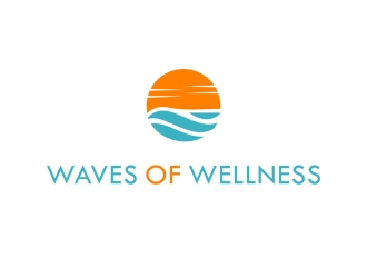 Waves of Wellness logo design by Kebrra