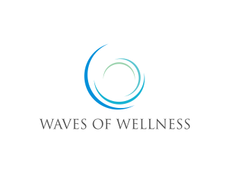 Waves of Wellness logo design by DiDdzin