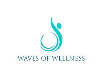 Waves of Wellness logo design by DiDdzin