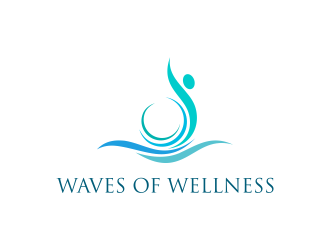 Waves of Wellness logo design by DiDdzin