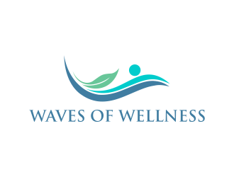 Waves of Wellness logo design by DiDdzin