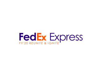 FedEx Express logo design by dewipadi