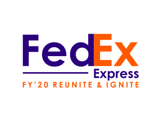 FedEx Express logo design by rief