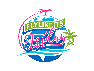 FLYLIKEITSFRIDAY logo design by haze
