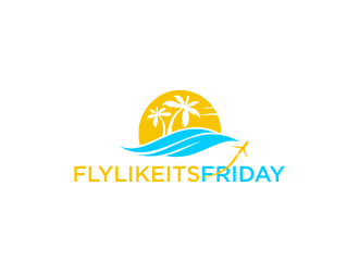 FLYLIKEITSFRIDAY logo design by RIANW