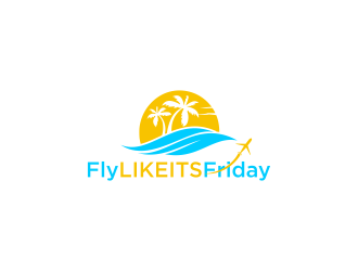 FLYLIKEITSFRIDAY logo design by RIANW