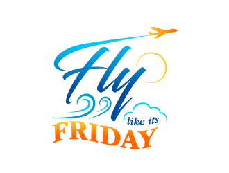 FLYLIKEITSFRIDAY logo design by SOLARFLARE