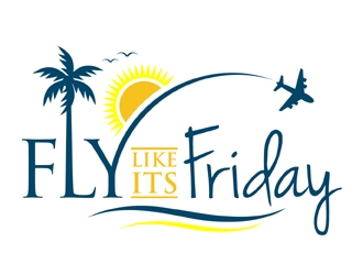 FLYLIKEITSFRIDAY logo design by MAXR