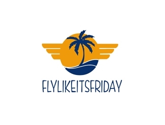FLYLIKEITSFRIDAY logo design by bougalla005