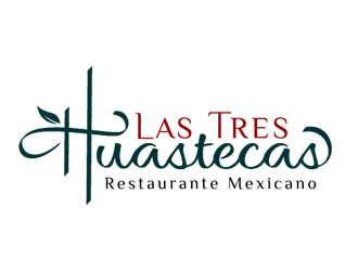 Las Tres Huastecas Restaurante Mexicano logo design by Coolwanz