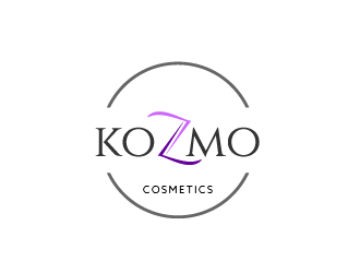 KoZmo Cosmetics logo design by SOLARFLARE