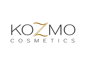 KoZmo Cosmetics logo design by Coolwanz