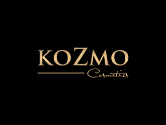 KoZmo Cosmetics logo design by haidar