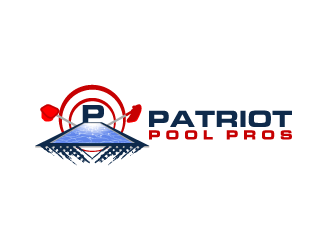 Patriot Pool Pros logo design by yurie