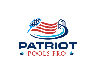 Patriot Pool Pros logo design by SOLARFLARE