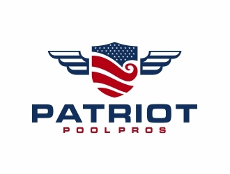 Patriot Pool Pros logo design by Eko_Kurniawan