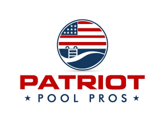 Patriot Pool Pros logo design by akilis13