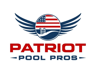 Patriot Pool Pros logo design by akilis13