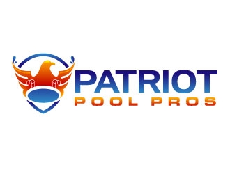 Patriot Pool Pros logo design by Suvendu