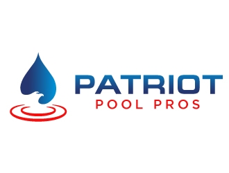 Patriot Pool Pros logo design by MonkDesign