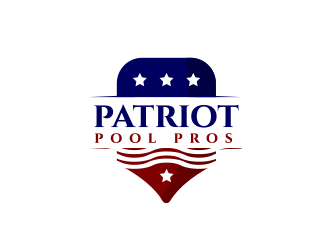Patriot Pool Pros logo design by schiena
