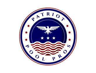 Patriot Pool Pros logo design by schiena