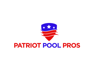 Patriot Pool Pros logo design by keylogo