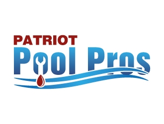 Patriot Pool Pros logo design by MUSANG