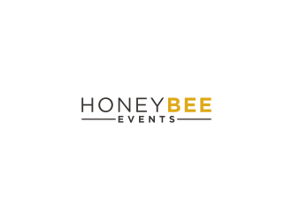 HoneyBee Events logo design by bricton