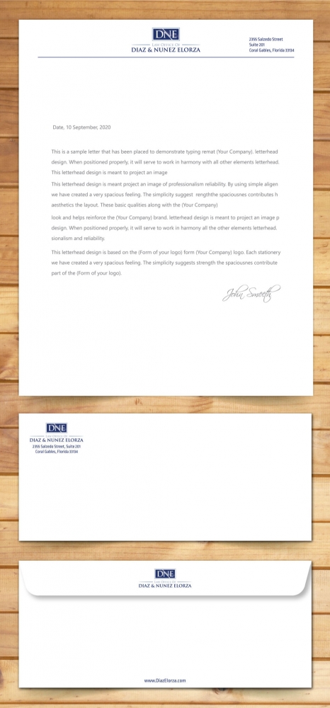 Law Office of Diaz & Nunez Elorza logo design by Boomstudioz