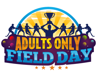 Adults only Field Day logo design by THOR_