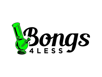 Bongs4Less logo design by done