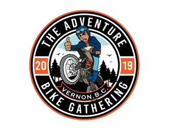 The Adventure Bike Gathering logo design by DreamLogoDesign