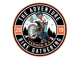 The Adventure Bike Gathering logo design by DreamLogoDesign