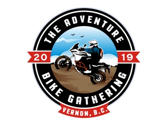 The Adventure Bike Gathering logo design by DreamLogoDesign
