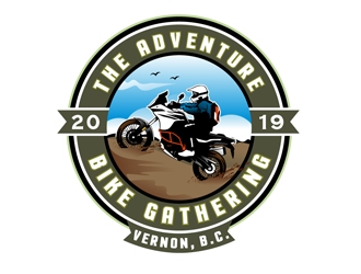 The Adventure Bike Gathering logo design by DreamLogoDesign